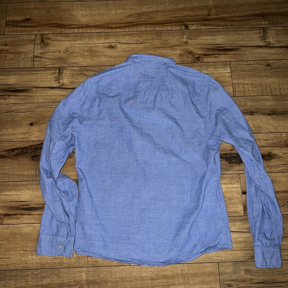 blue button down - image 4